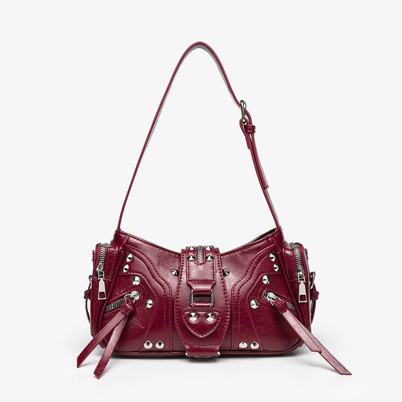 Edgy Y2k-style Single-shoulder Commuter Crossbody